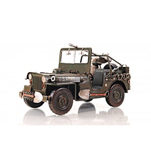 Old Modern Handicrafts 1940 Willys-Overland Jeep 1:12 Car OMH1355